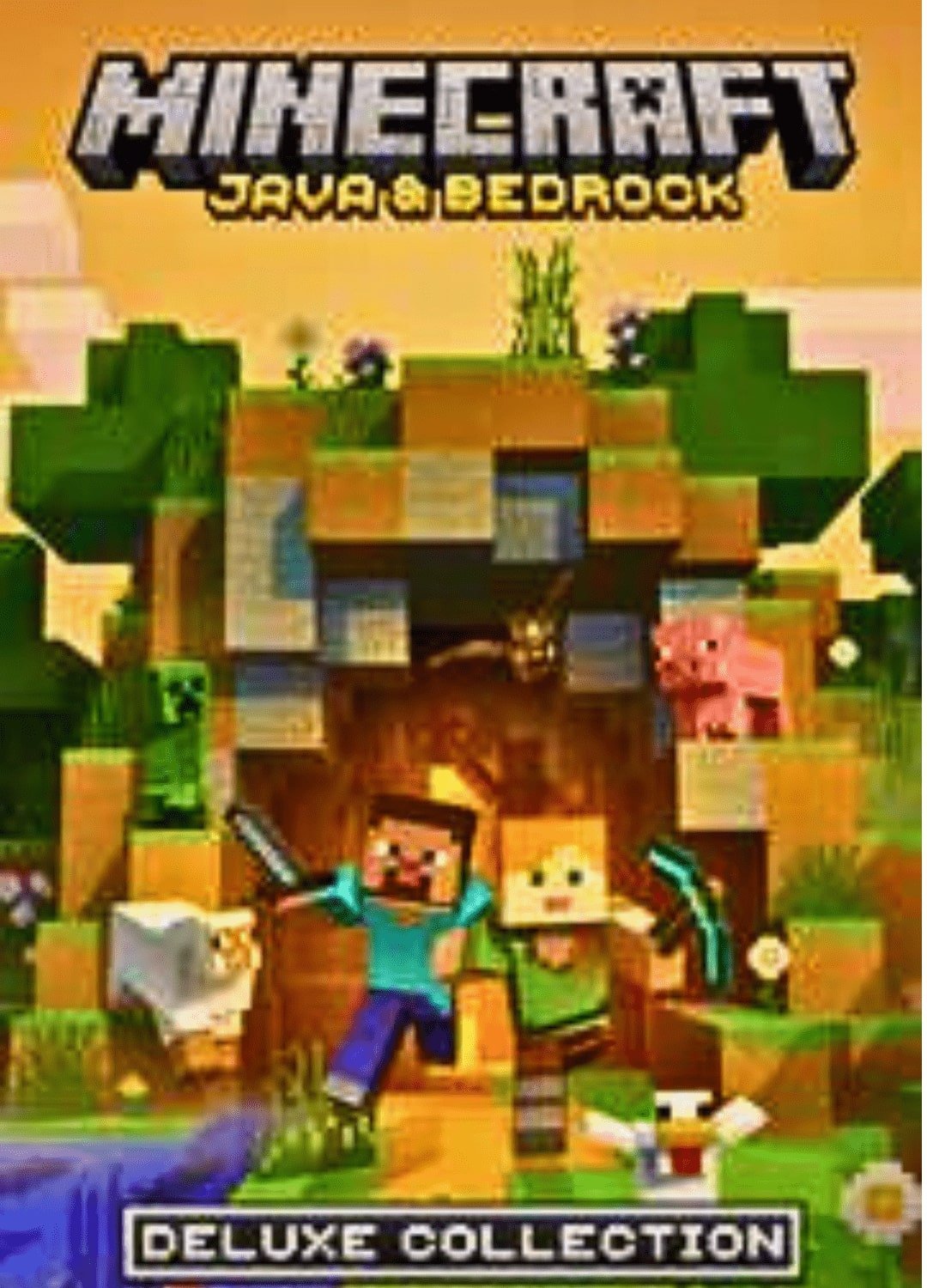 Minecraft: Java & Bedrock Edition Deluxe Collection (PC) Key 1 minecraft java bedrock deluxe edition