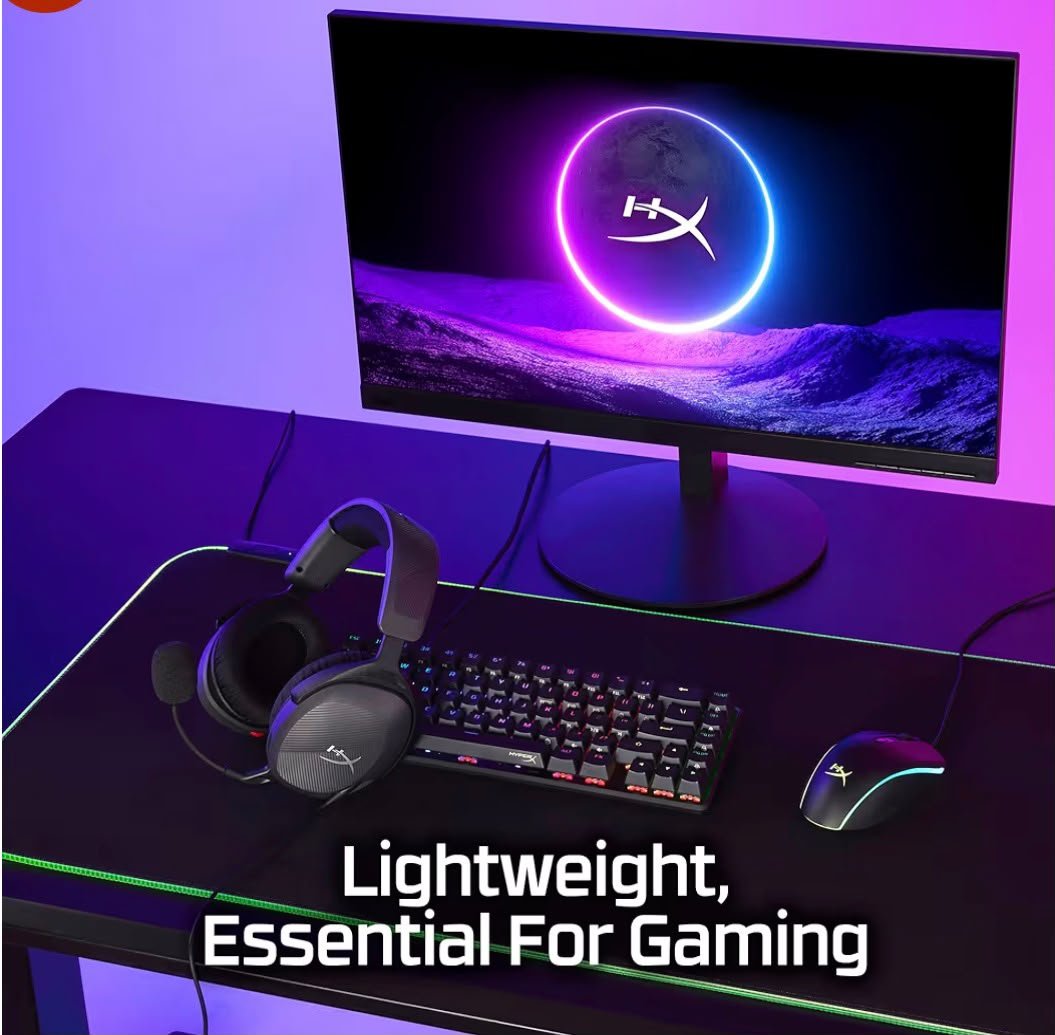 HyperX Cloud Stinger 2 Core Essential PC Gaming Wired Headset, Lightweight Over Ear Headset with mic, Swivel-to-Mute Function, 40mm Drivers (683L9AA), Black 3 whatsapp image 2026 09 24 at 8.51.07 pm