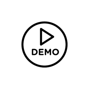 demo video icon vector